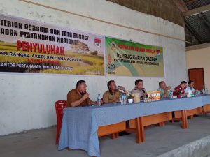 BPN, KTNA bersama Dinas Koperasi dan UKM Minsel Kolaborasi, bahas Program Strategis