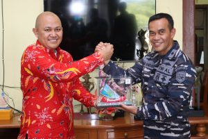 Danlanal Babel Courtesy Call Dengan Jajaran Forkopimda Belitung Timur