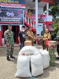 Pemdes Kakenturan Barat Peduli, salurkan bantuan untuk korban bencana alam pantai Amurang