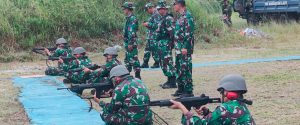 Terus Asah Keterampilan Menambak Lanal Babel Gelar Latihan