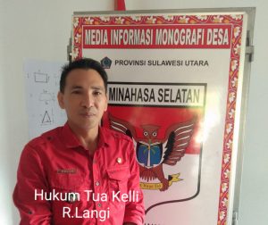 Realisasikan DD T.A 2022 melalui Ketahanan Pangan dan Hewani, ini pesan Hukum Tua Kelli R.Langi