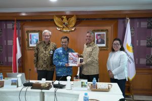 Bupati FDW Kunjungi Kemensos RI, Perjuangkan nasib para korban bencana kebakaran Pasar 54 Amurang