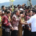FDW – PYR Hadiri Peresmian Bendungan Kuwil Kawangkoan Minahasa Utara oleh Presiden Jokowi