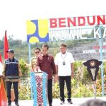 FDW – PYR Hadiri Peresmian Bendungan Kuwil Kab.Minut oleh Presiden Jokowi