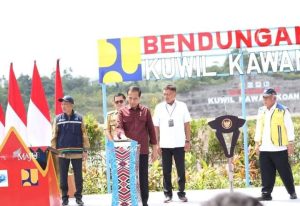 FDW – PYR Hadiri Peresmian Bendungan Kuwil Kab.Minut oleh Presiden Jokowi