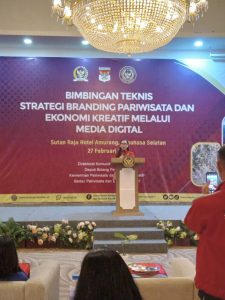 Vasung bersama Mitra Kerja Sukses Gelar Bimtek Strategi Branding Pariwisata dan Ekonomi Kreatif melalui Media Digital