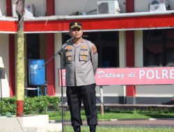 Pimpin apel bulanan, Kapolres Minsel Berikan Reward dan Punishment