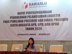 Bawaslu Minsel Gelar Rapat Penyelenggaraan Penanganan Pelanggaraan Logistik Pemilu 2024