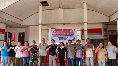 Dukung Program Nasional, Pemdes Teep Sukses Gelar Musdesus Pembentukan Koperasi Desa Merah Putih