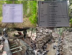 Pemdes Lelema realisasikan DD melalui Pembangunan jalan rabat beton dan Gorong-gorong