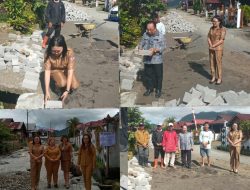 Pemdes Wulurmaatus realisasikan DD melalui Pembangunan Jalan Paving