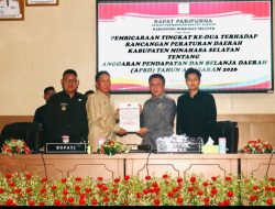 Rapat Paripurna Pembicaraan Tingkat Kedua Rancangan Perda APBD 2026, Lumowa : Komitmen kami untuk Perbaikan Daerah