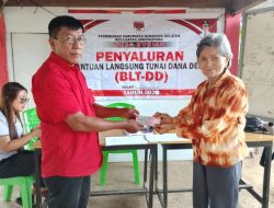 Terima BLT-DD bulan Juli – Desember 2025, 20 KPM Desa Durian sampaikan terima kasih