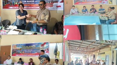 Gelar Dialog Publik, Wenas : Mari Wujudkan Pilhut Transparan,Demokratis dan Bermartabat