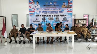 SMK Negeri 1 Tumpaan Resmi Membuka UKK Tahun 2026, Diikuti 152 Peserta Didik dari 8 Jurusan