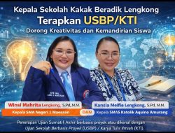 Bikin Bangga! Dua Kepala Sekolah SMA Kakak Beradik Lengkong Revolusi Ujian dengan USBP/KTI