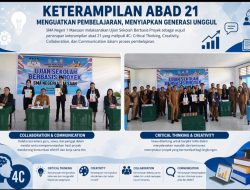 Terapkan Inovasi, SMAN 1 Maesaan Gelar Ujian Sekolah Berbasis Proyek bagi 118 Siswa Kelas XII