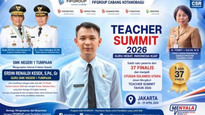 Membanggakan! Guru SMK N 1 Tumpaan Erdin Kesek Wakili Sulut di Teacher Summit 2026