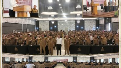 Perkuat Tata Kelola Desa, 167 Hukum Tua se-Minsel Kumpul di Rakor Pengelolaan Keuangan dan Pembangunan Desa