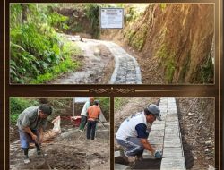Pembangunan Jalan Paving Desa Raanan Baru Pacu Akses Pertanian Warga